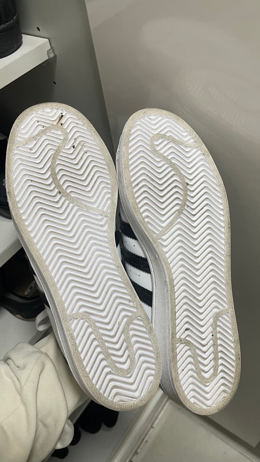 아디다스 슈퍼스타 화이트 블랙 (255) 상품이미지4