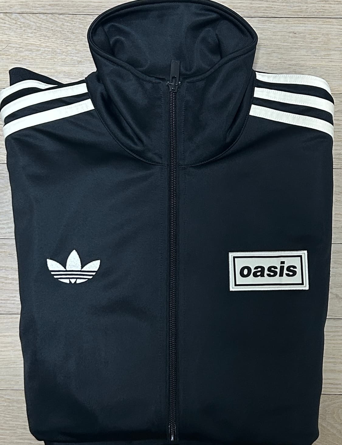 (UK/S)아디다스 x 오아시스 투어 파이어버드 트랙 탑 블랙 상품이미지1