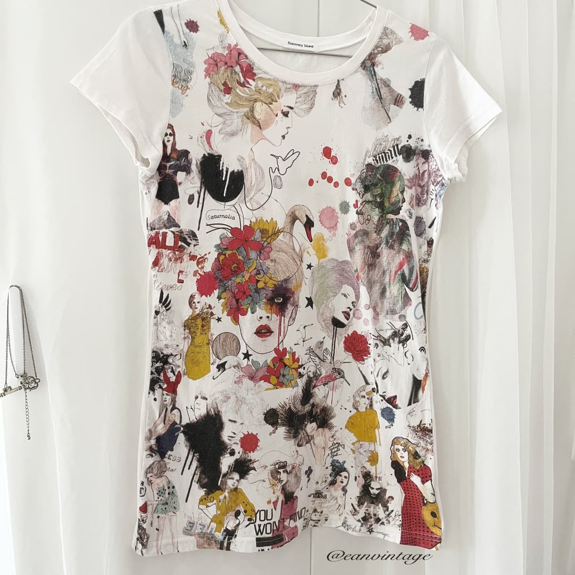 colorful fantasy printed top  상품이미지2