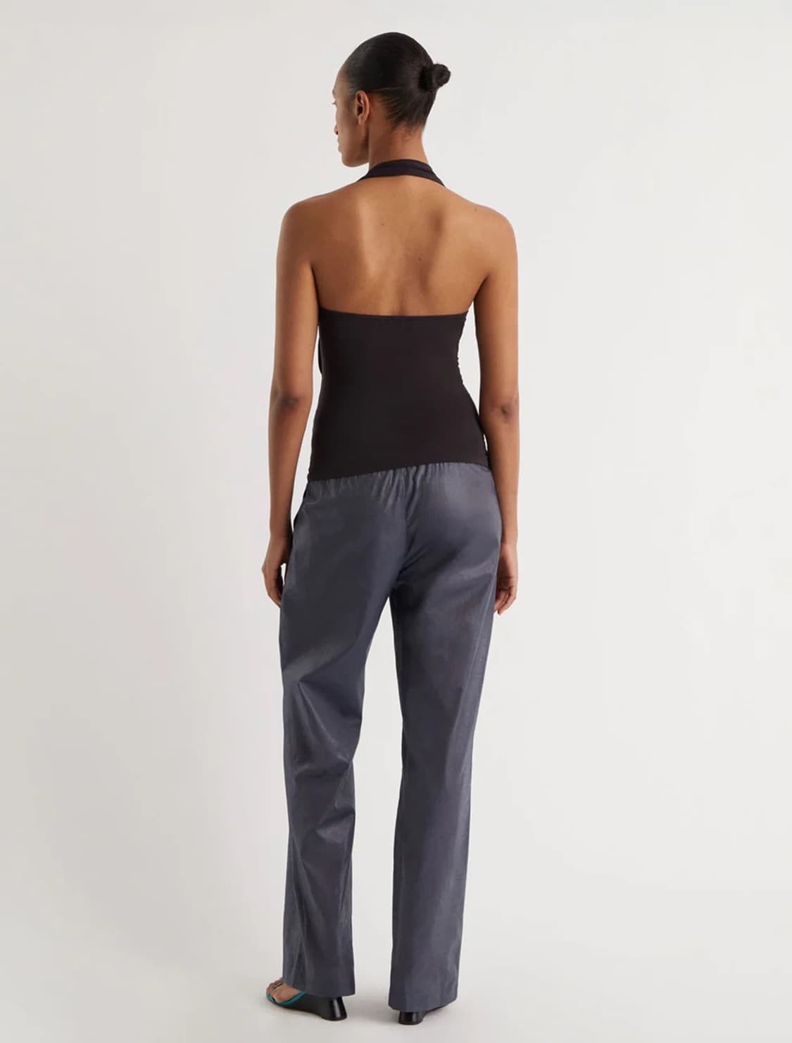 [XS,S,M,L]팔로마울 SIMULET 홀터넥/브라운 상품이미지5