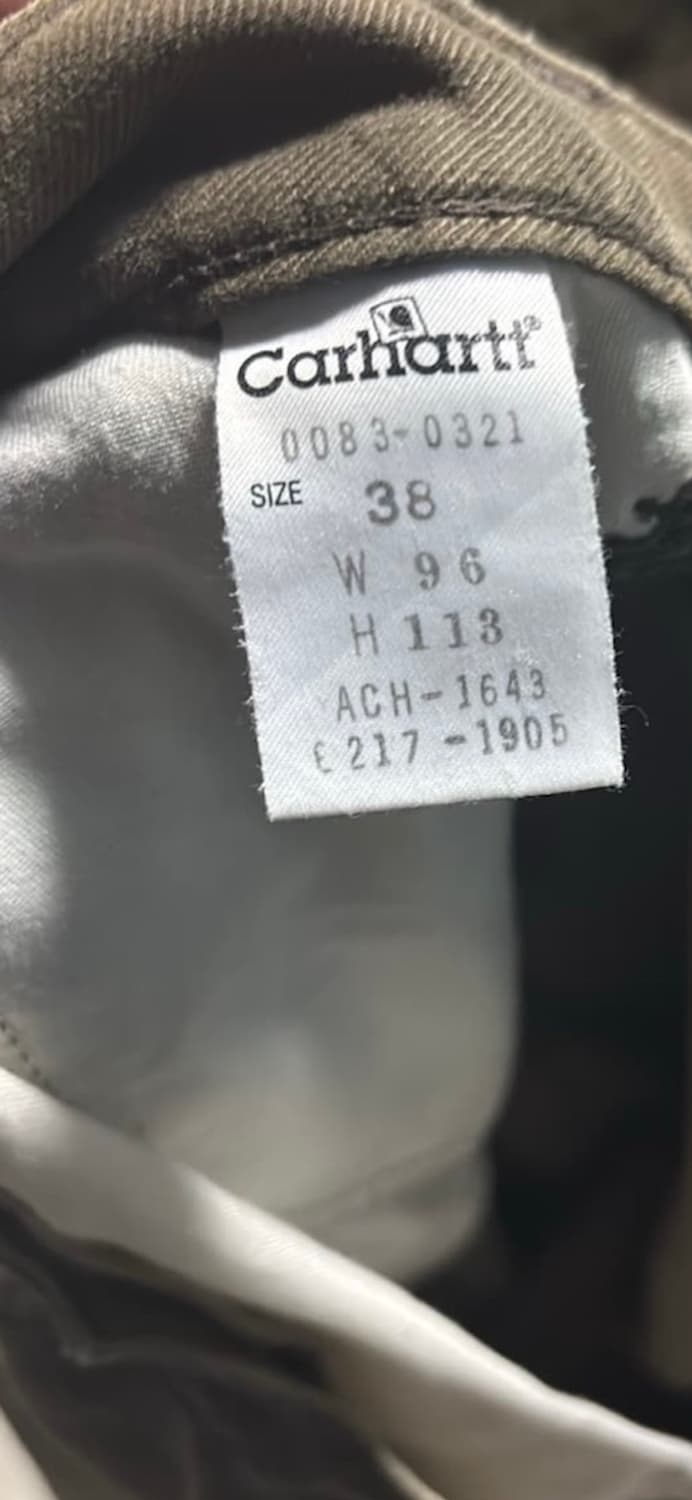 Carhartt single knee work pants 38 상품이미지4