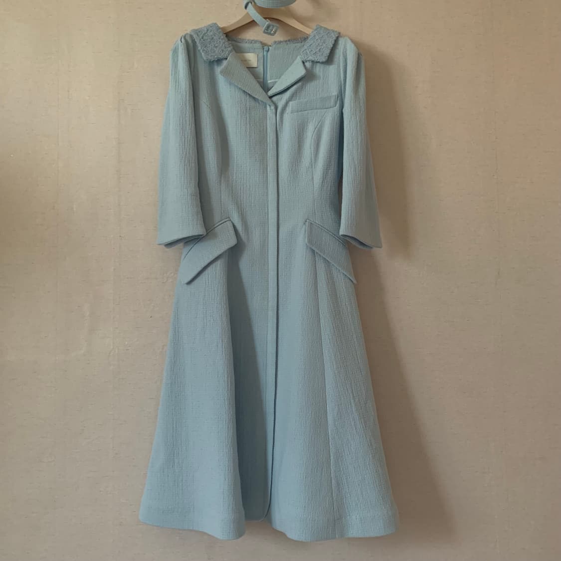 브라이드앤유 다이애나 원피스 페일 블루 [김나영 착용] 상품이미지6