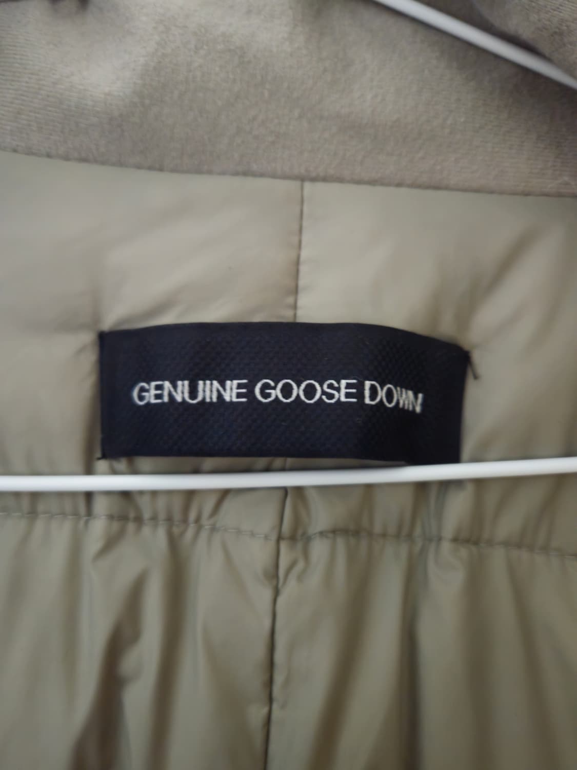 지오지아(ZIOZIA) 구스다운 패딩 하이넥코트 105사이즈 상품이미지5