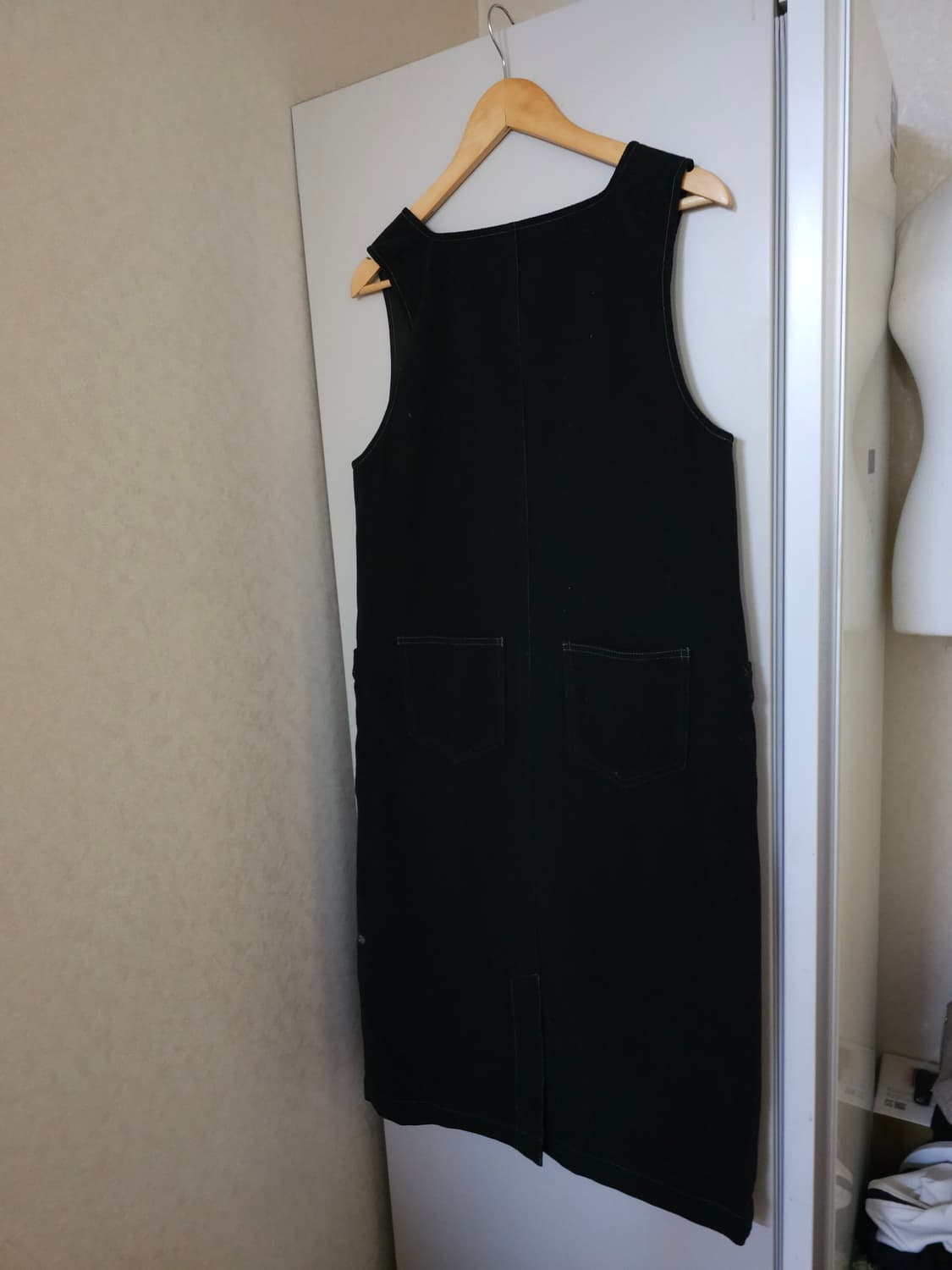 써스데이아일랜드 브이넥 뷔스티에 롱원피스 상품이미지5