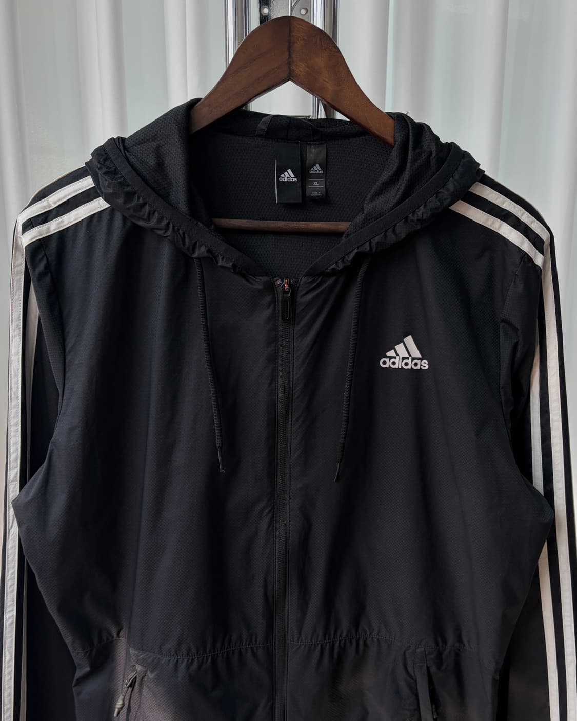 [L]아디다스 에센셜 윈드브레이커 바람막이 상품이미지4