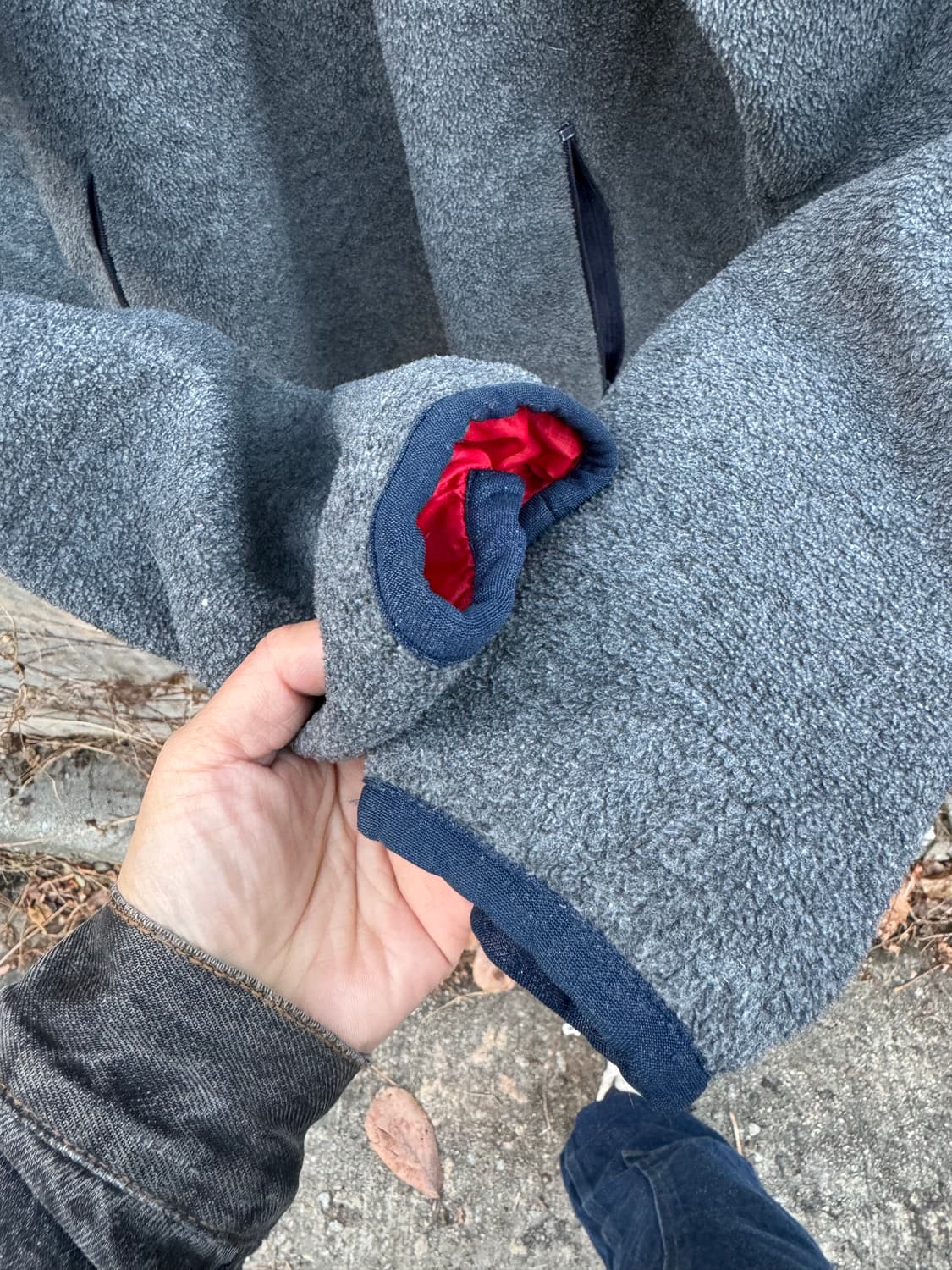 80s 파타고니아 usa 초창기 글리쉐이드 플리스 후리스 자켓 그레이 상품이미지6