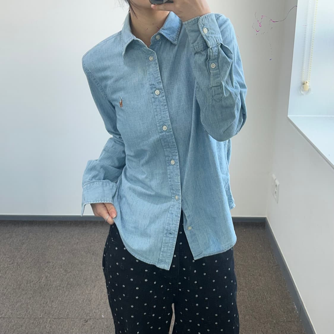 Polo 폴로 멀티포니 데님 셔츠 상품이미지1