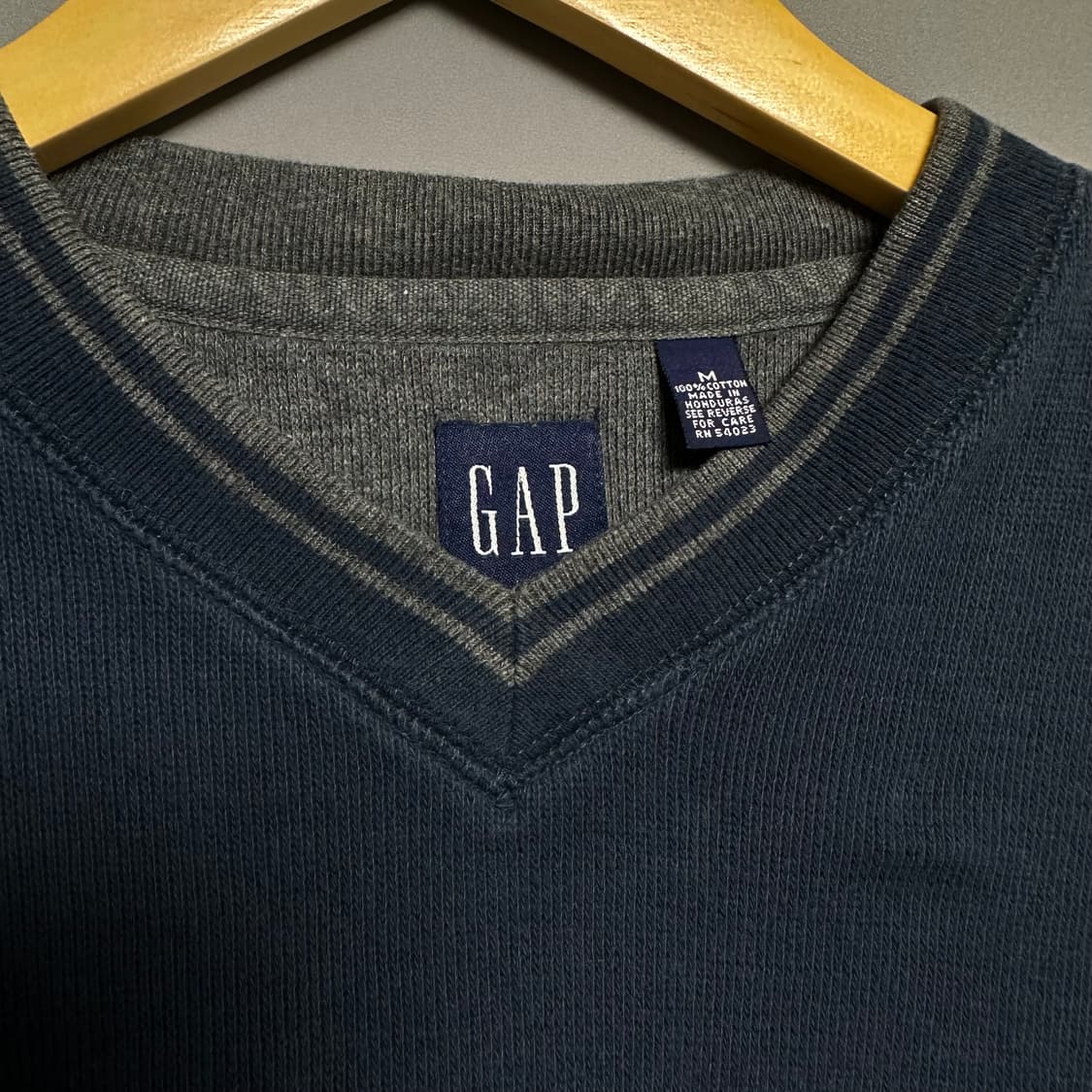 [XL]갭 브이넥 맨투맨 상품이미지4