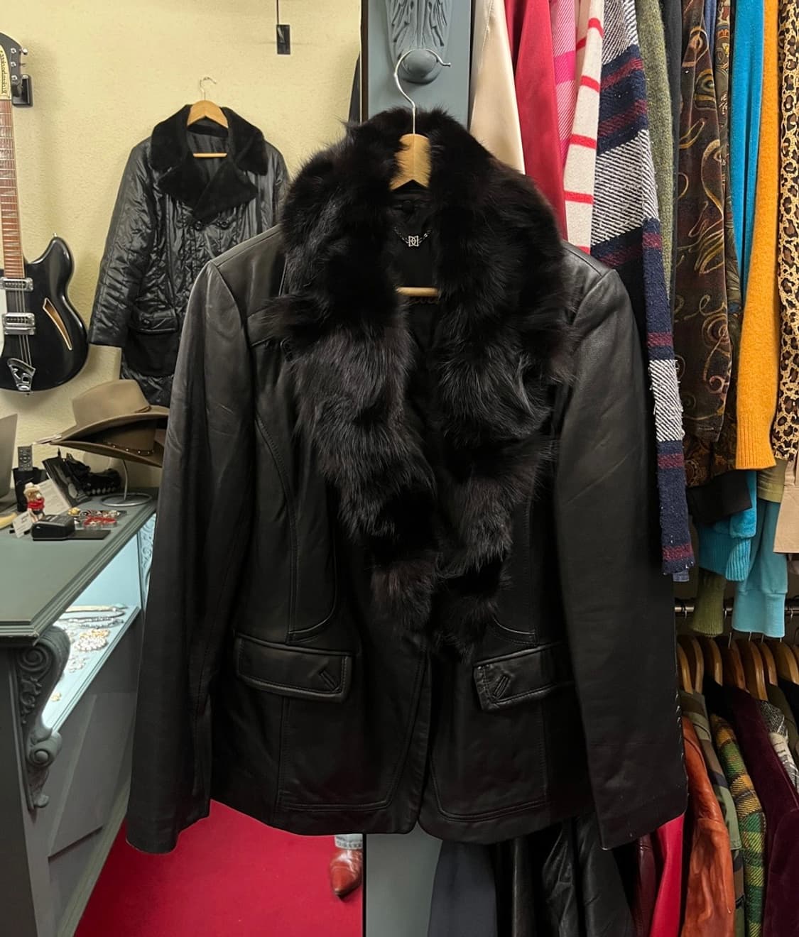 REAL LEATHER BLAZER 상품이미지2