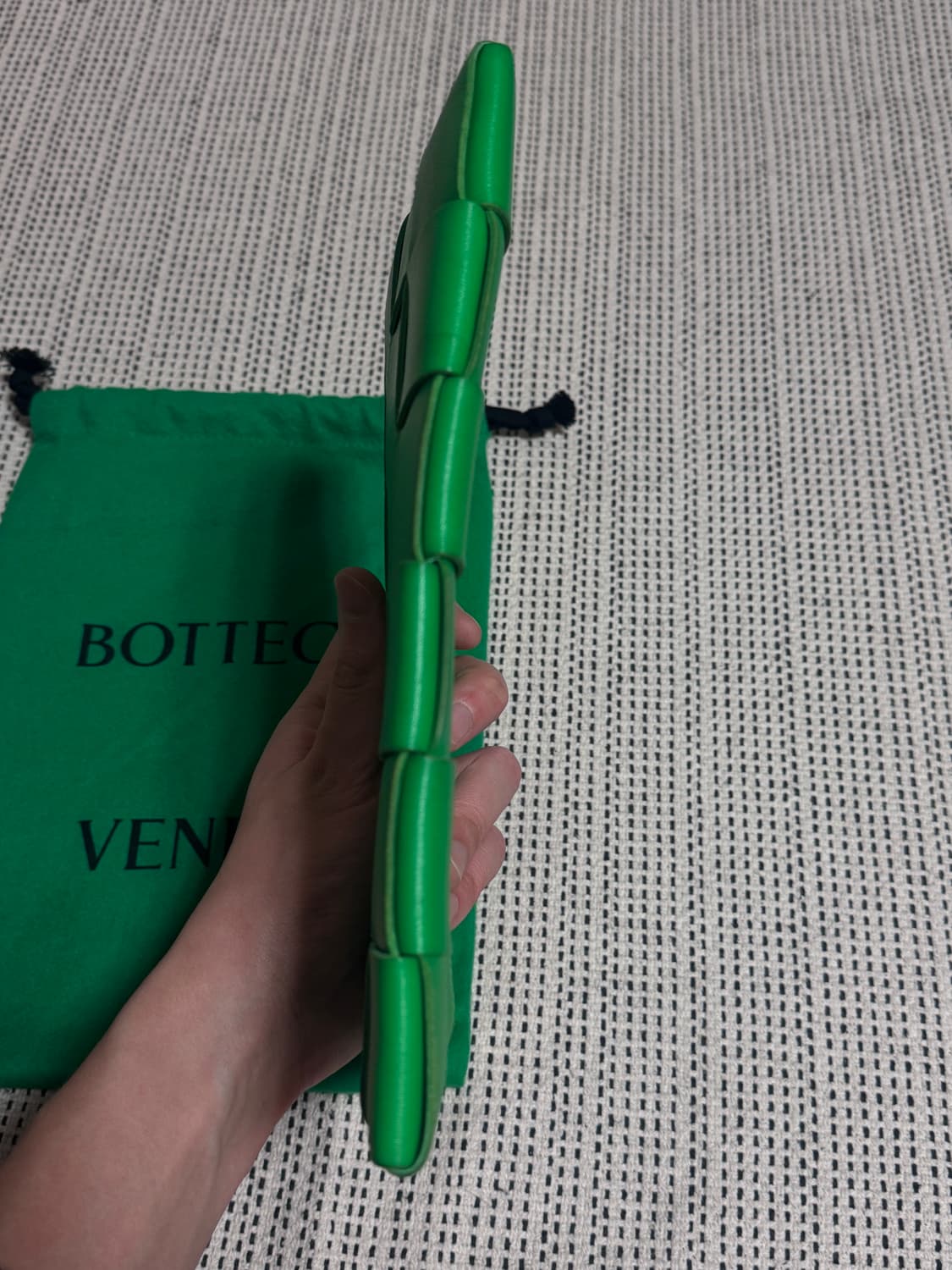 보테가베네타 클러치 스몰 그린 상품이미지4