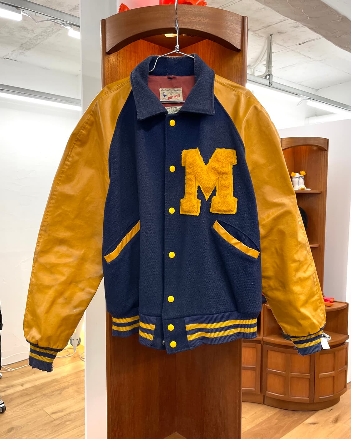 [L] 70s 빈티지 바시티 자켓 상품이미지4