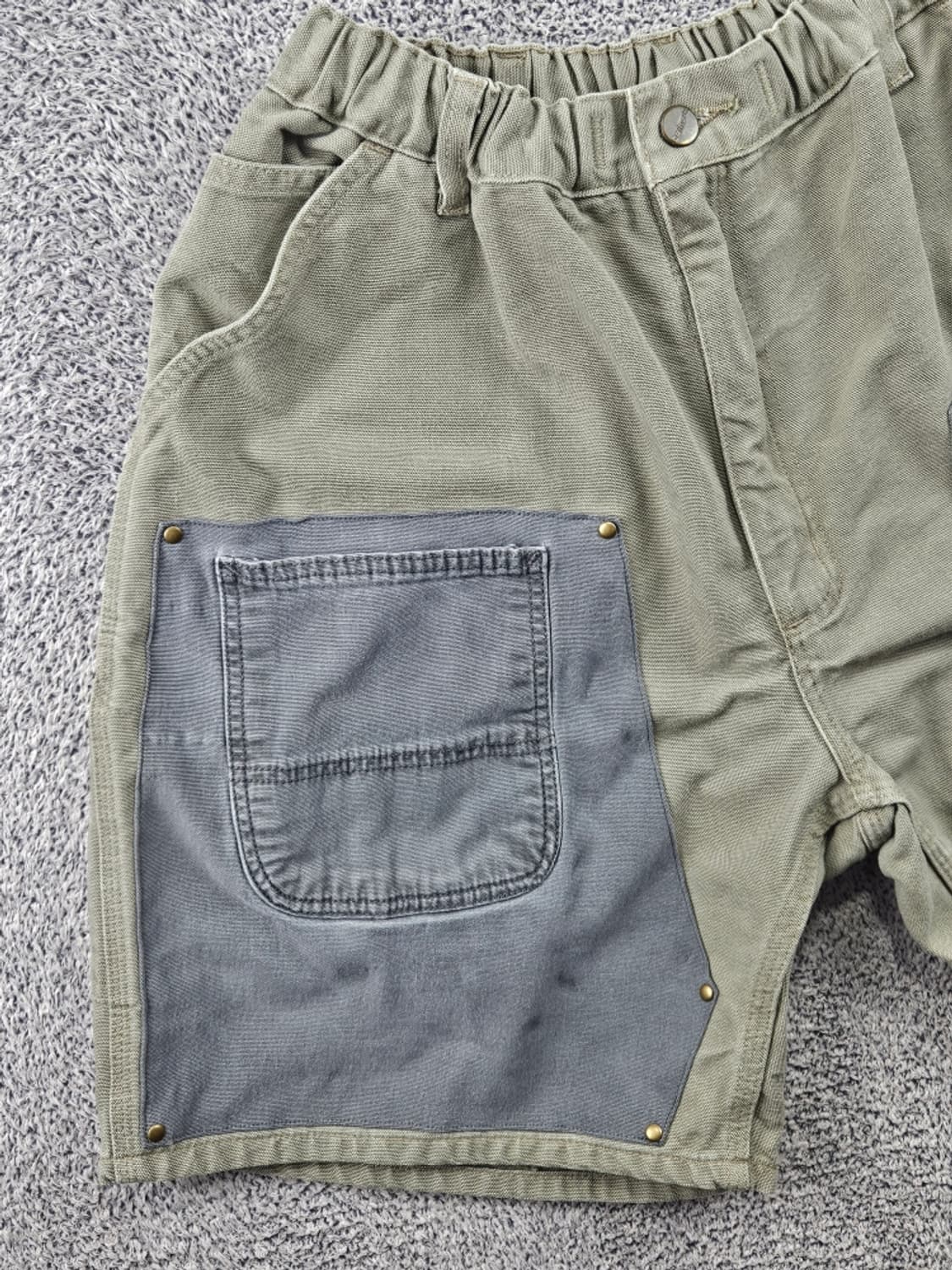 칼하트 밴딩 더블니 커스텀 워크 카펜터 반바지 ( 40" )/ 11492 상품이미지5