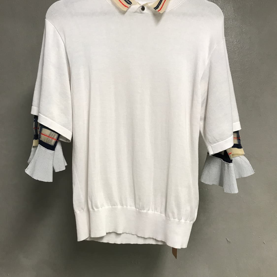 TOGA PULLA 토가풀라 니트 반팔 카라티 36(W) 상품이미지3