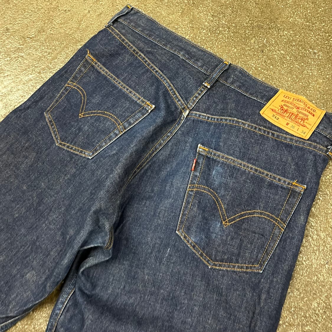 90s Levis512 루즈핏 데님 팬츠 (35“) 상품이미지3