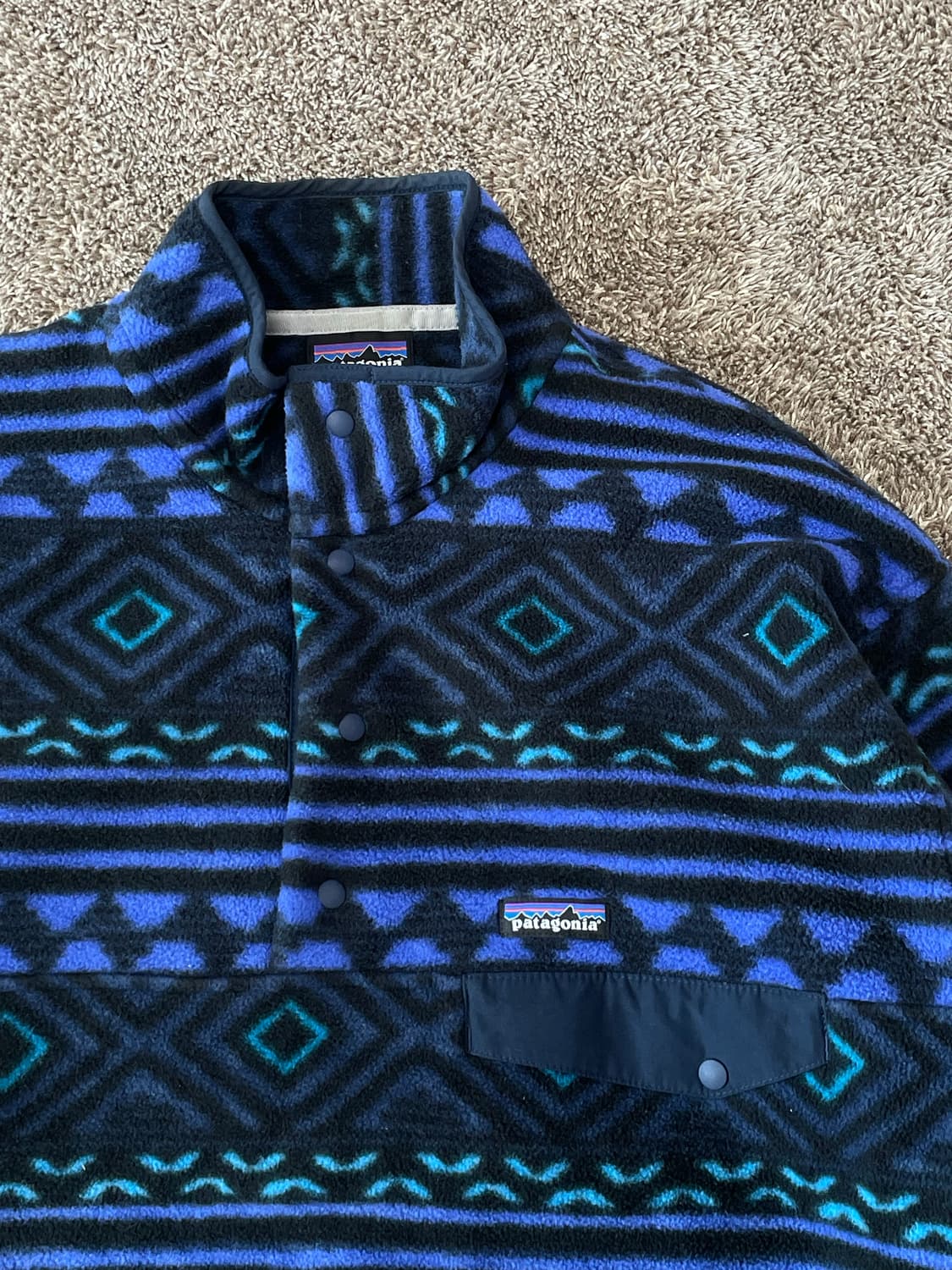 Patagonia synchilla 빈티지 신칠라 아즈텍 상품이미지1