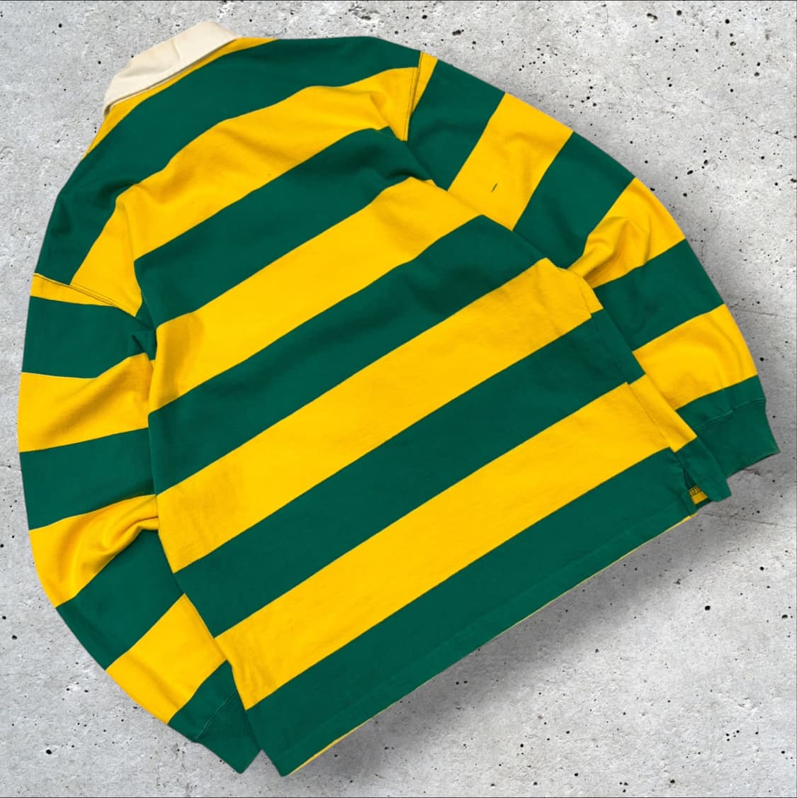 [S] 폴로 랄프로렌 스트라이프 코튼 럭비티 긴팔 노초 D646 상품이미지2