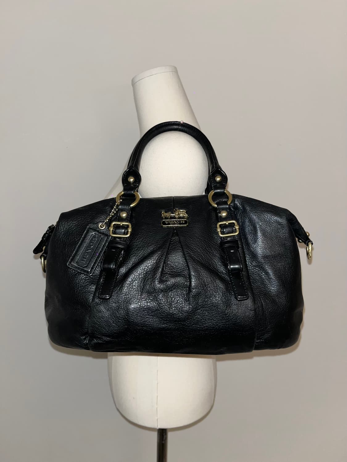 📦Coach All Black Basic shoulder bag 상품이미지1