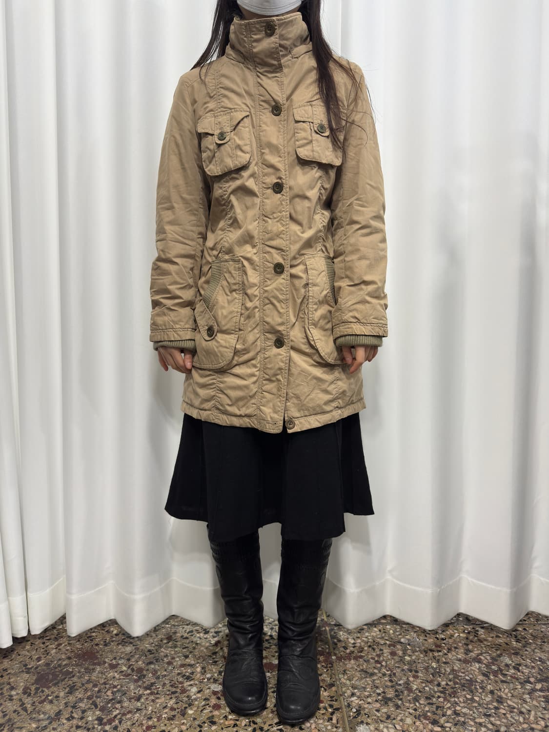 shirring multi pocket jacket 상품이미지2