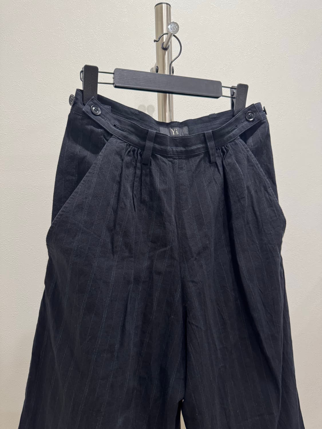 요지야마모토 스트라이프 하카마 팬츠 상품이미지3