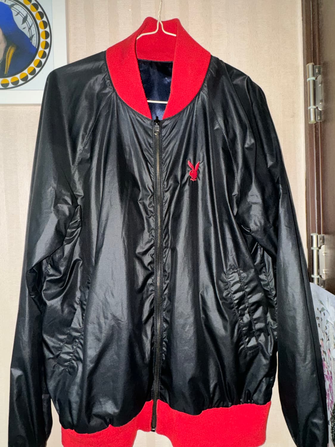 플레이보이 빈티지 성조기 리버시블 블루종 급처 상품이미지1