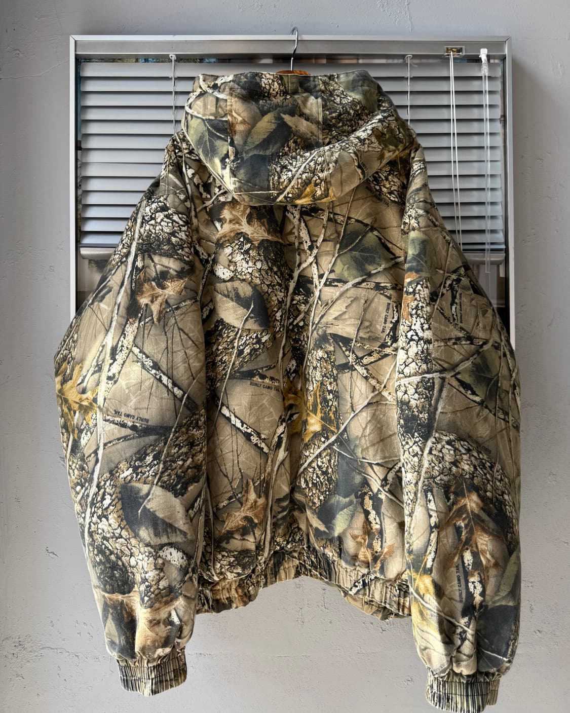 WFS burly camo real-tree jacket 상품이미지6