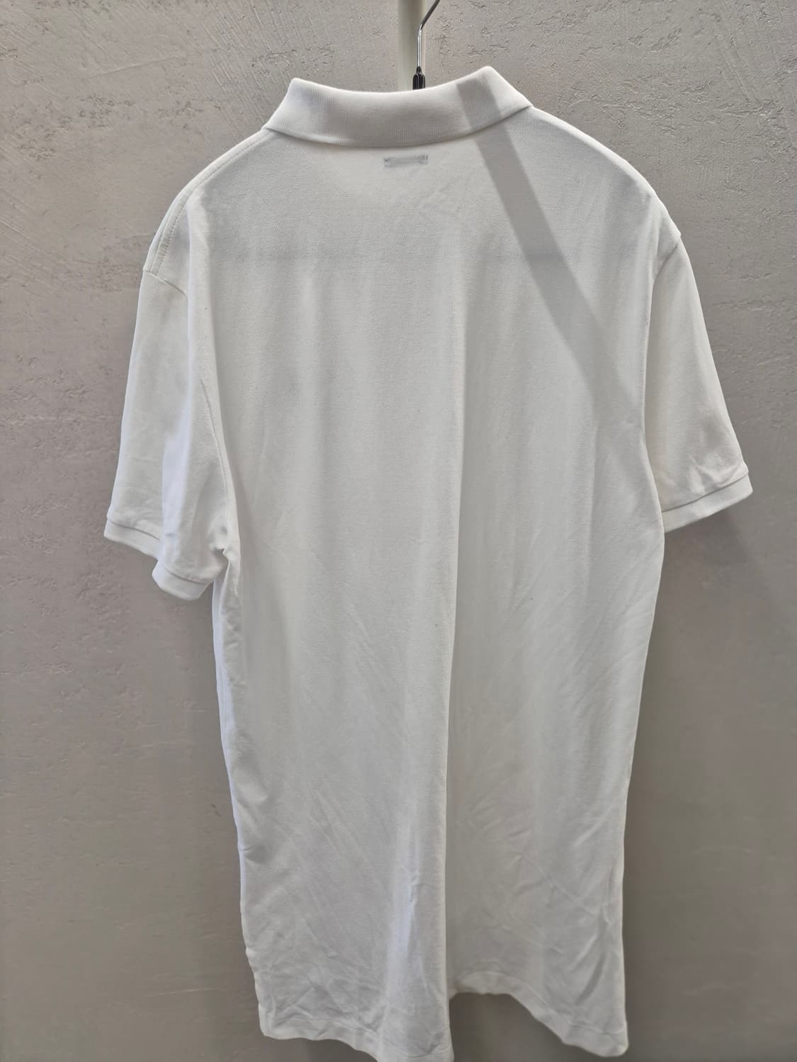 폴로 랄프로렌 화이트 메쉬 카라티 L 상품이미지3