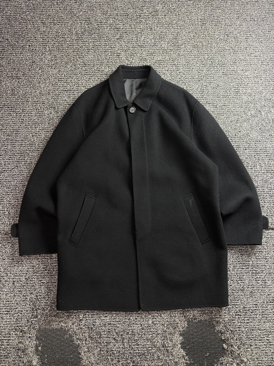 90s YSL 입생로랑 아카이브 캐시미어 혼방 코트 3917 상품이미지2