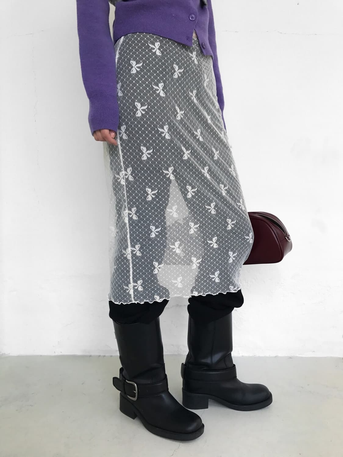 아카이브앱크 x 다샤 버클부츠 245-250 블랙 판매 상품이미지7