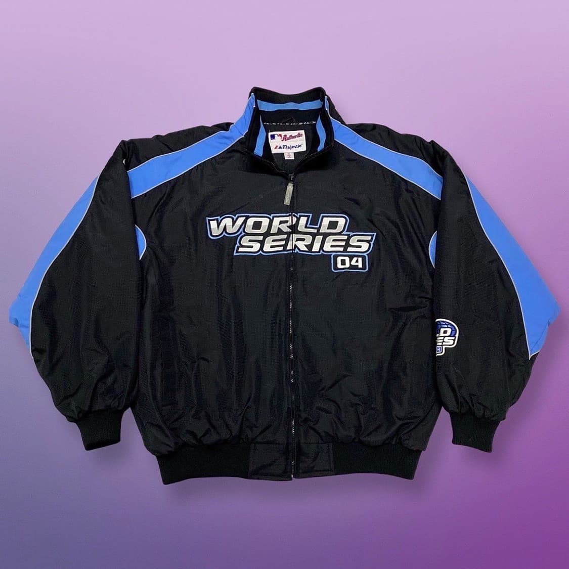 대장급 새상품급 마제스틱 월드시리즈 기념 한정판자켓 상품이미지4