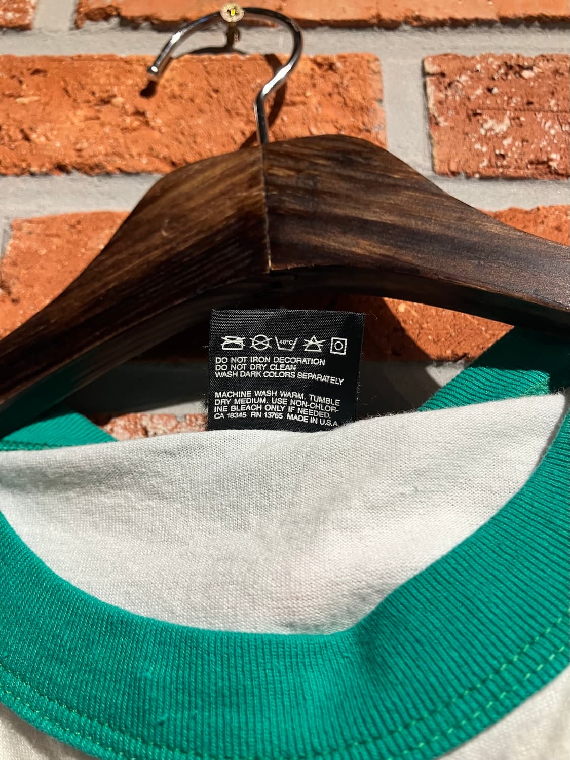 90s USA 빈티지 프룻 오브 더 룸 링거 티셔츠 상품이미지7