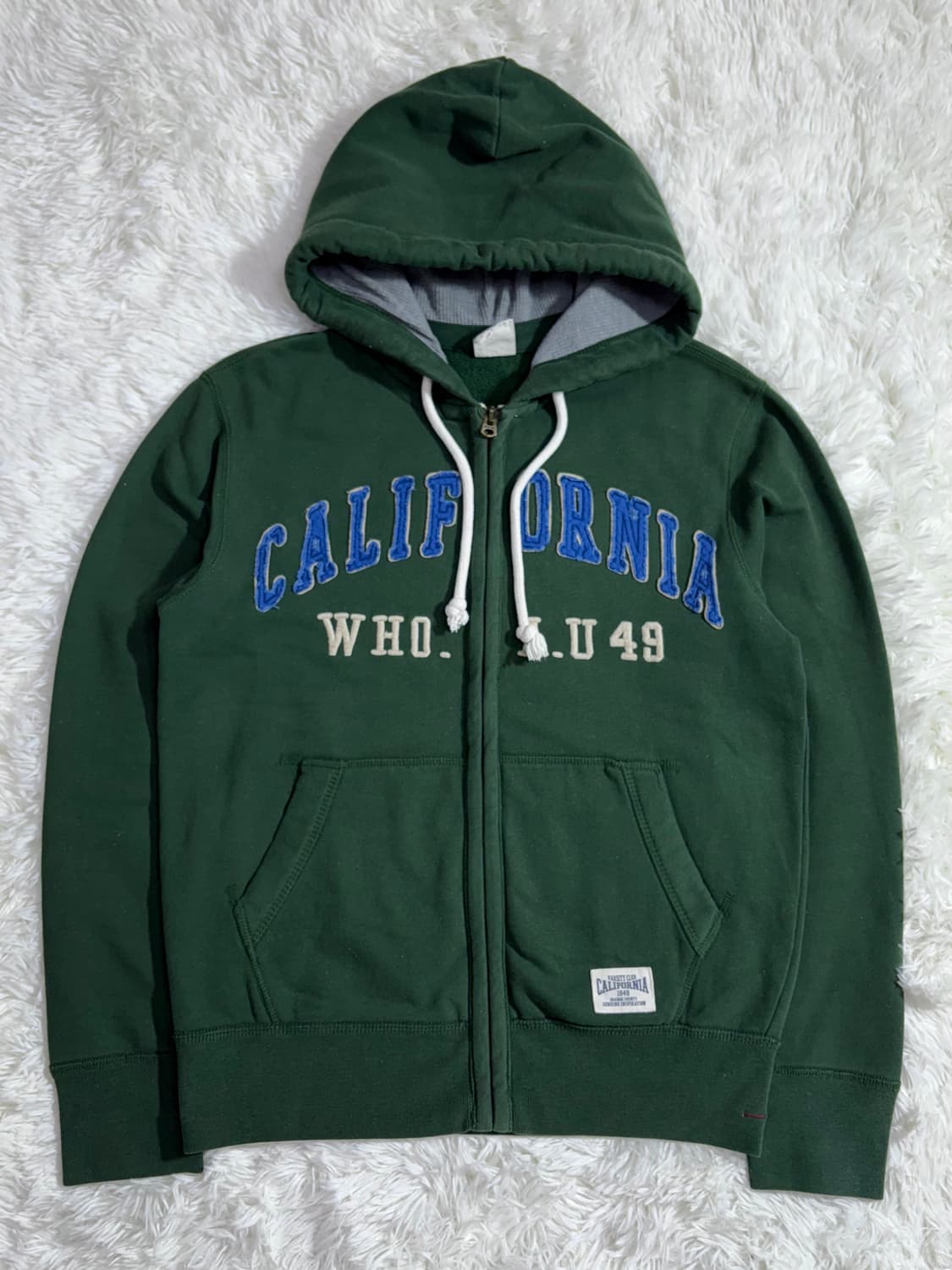 후아유 켈리포니아 빅로고 후드집업  상품이미지3