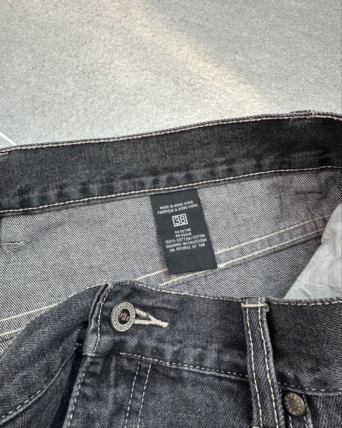 (~38인치)90'S PELLE PELLE 버뮤다 팬츠-M2450 상품이미지4