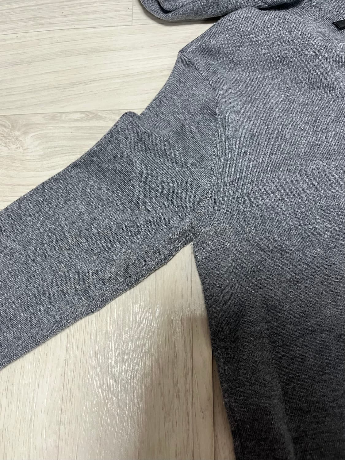 plzproject open hood knit 상품이미지8
