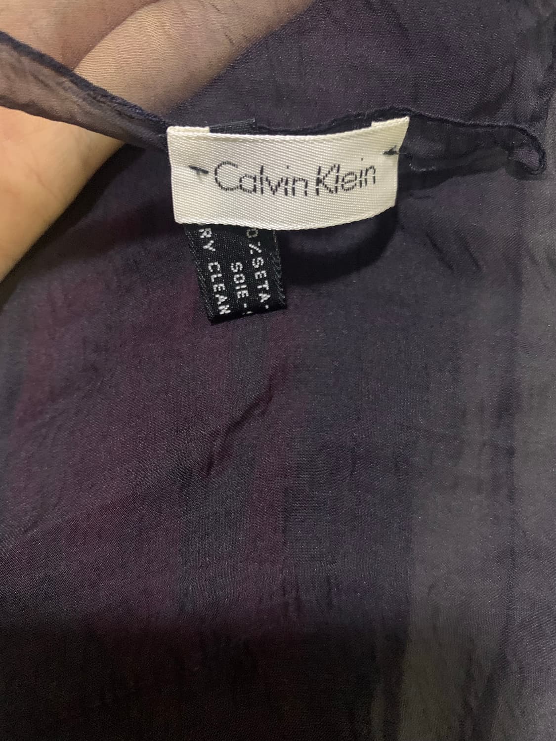 캘빈클라인 실크 스카프 상품이미지3