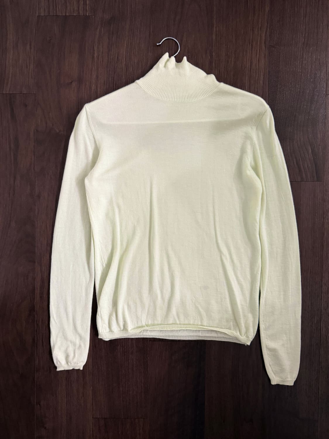 랑방 캐시미어100 목폴라 터틀넥 니트 상품이미지1