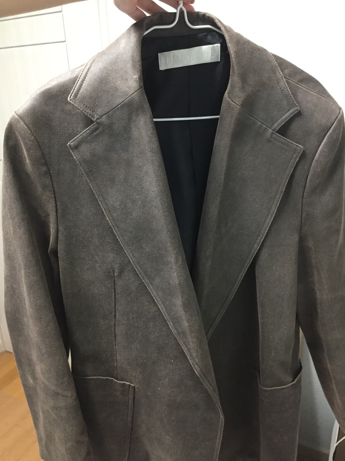 마조네 자켓 브라운 상품이미지1