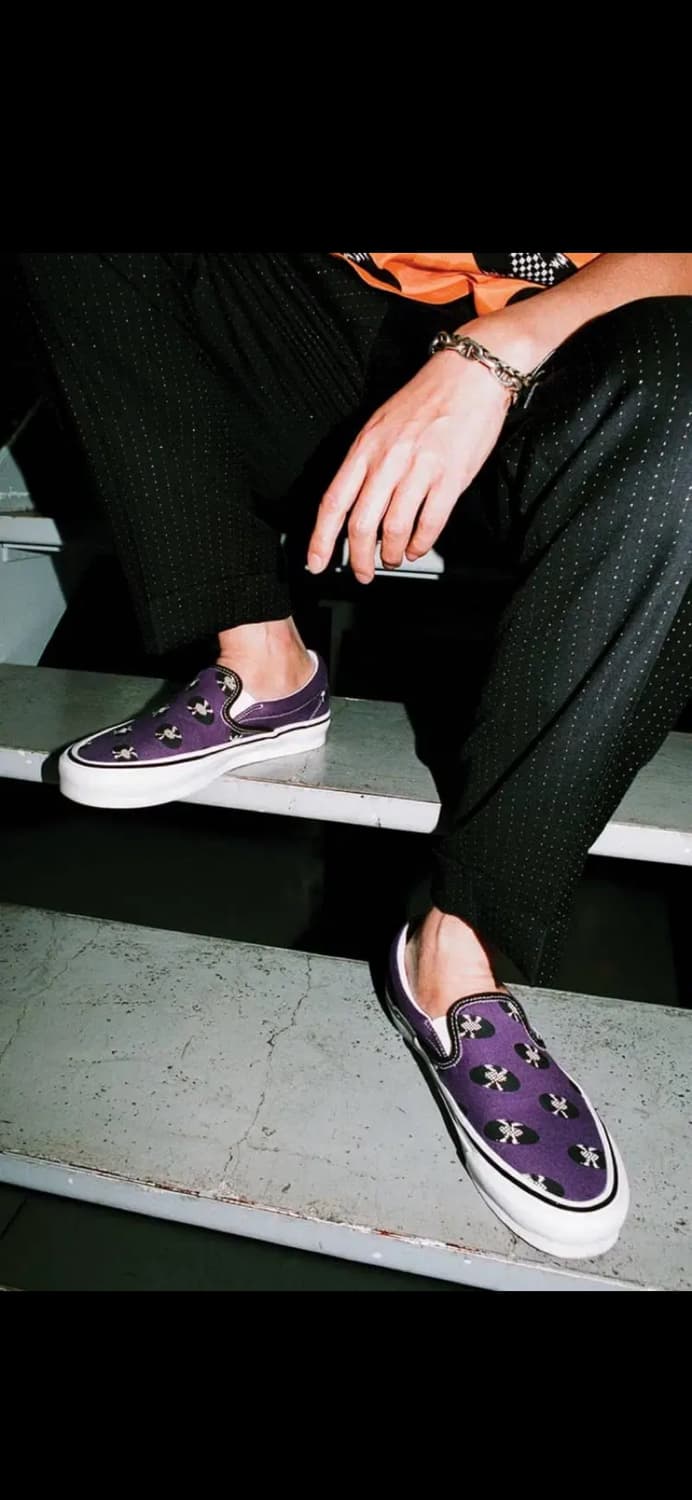 와코마리아 반스 클래식 슬립온 퍼플 255 상품이미지1