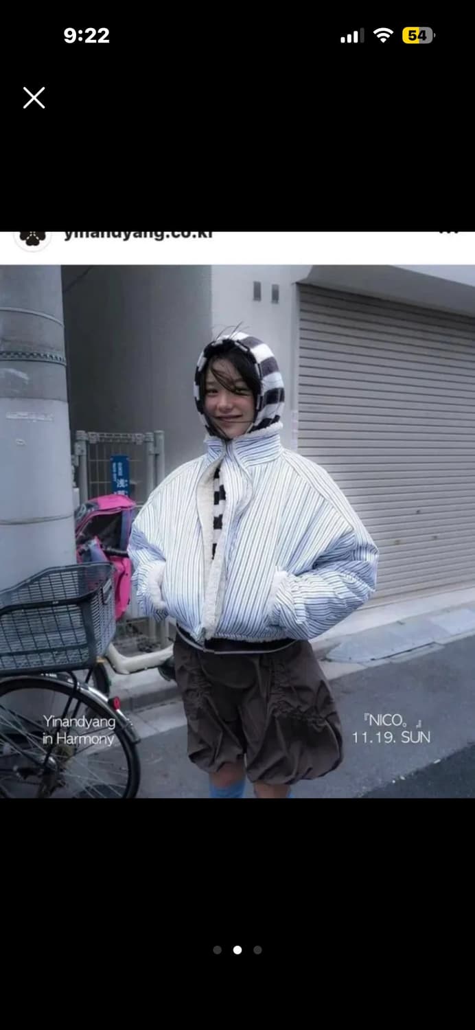 인앤양인하모니 리버시블퍼자켓 상품이미지2