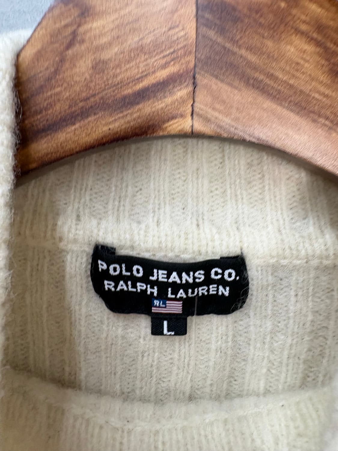 폴로진스 아메리칸플래그 코튼 니트 A2989 상품이미지5