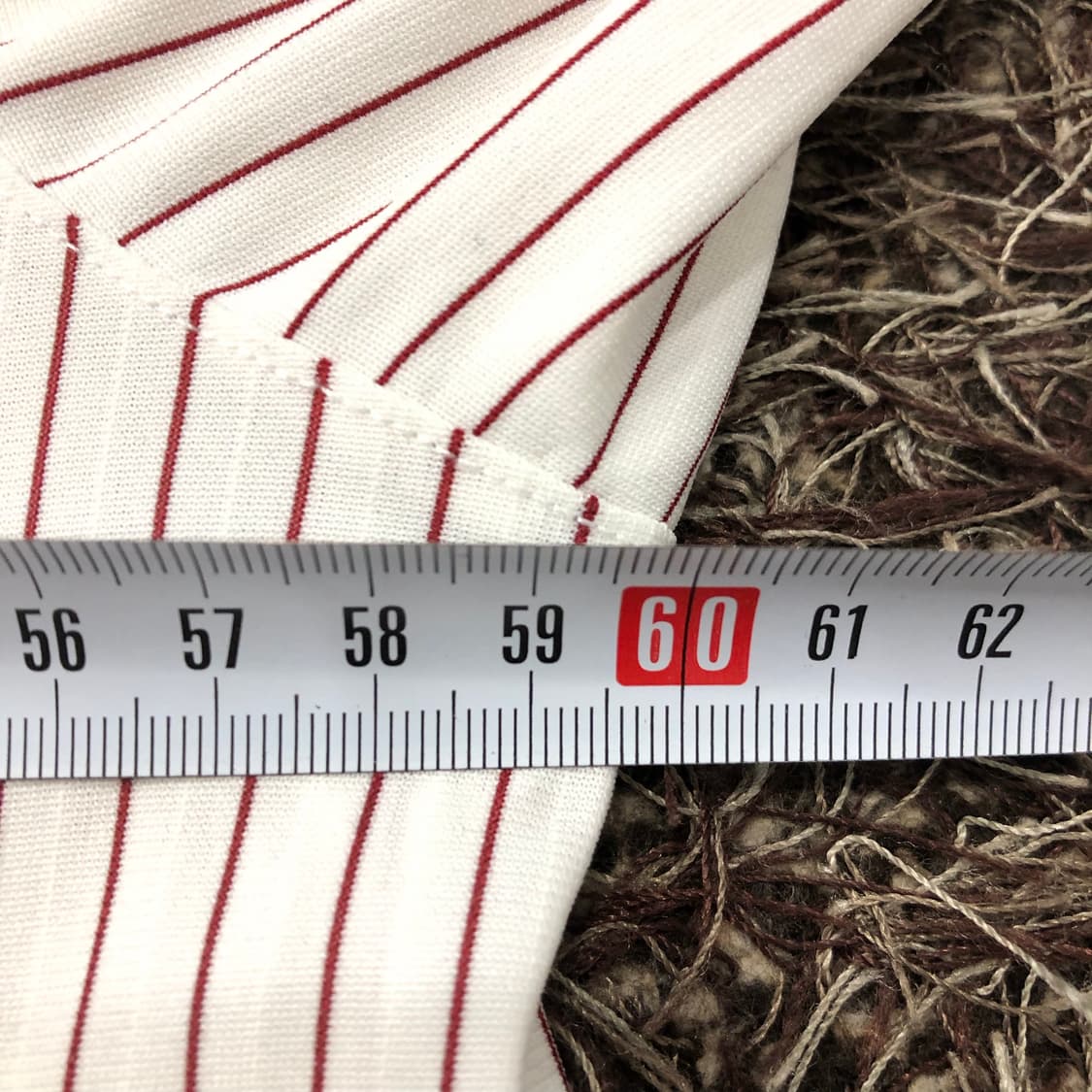 5XL 아디다스X에이셉 퍼그 화이트 버건디 풋볼 저지 반팔 티셔츠 상품이미지6