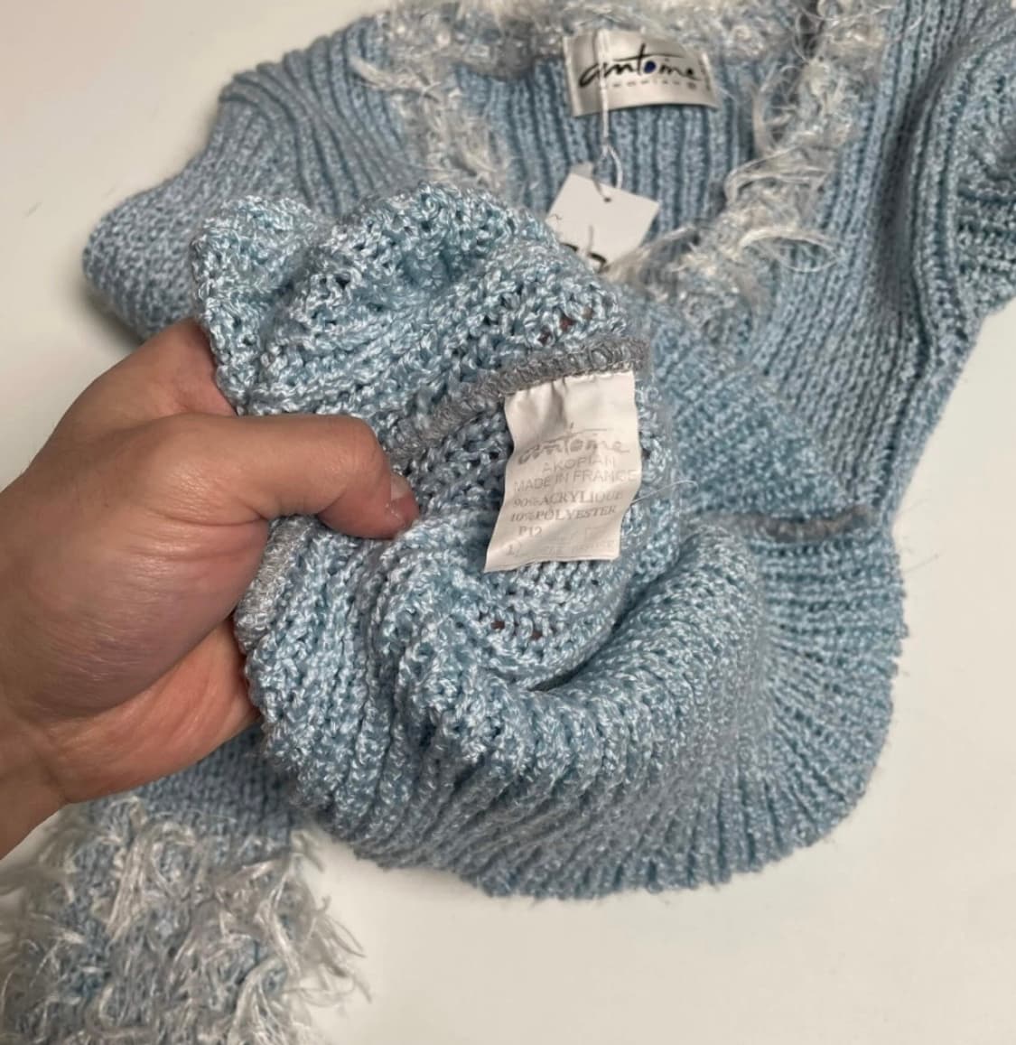 Antoine Fur Point Knit (Made in France) 상품이미지4