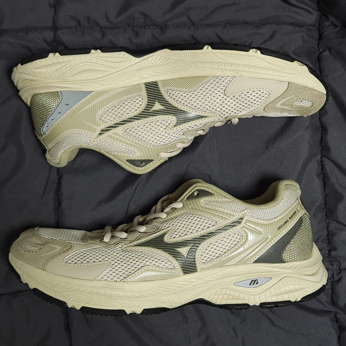 285 ) 미즈노 레이서 S 빈티지 그린 화이트 상품이미지4