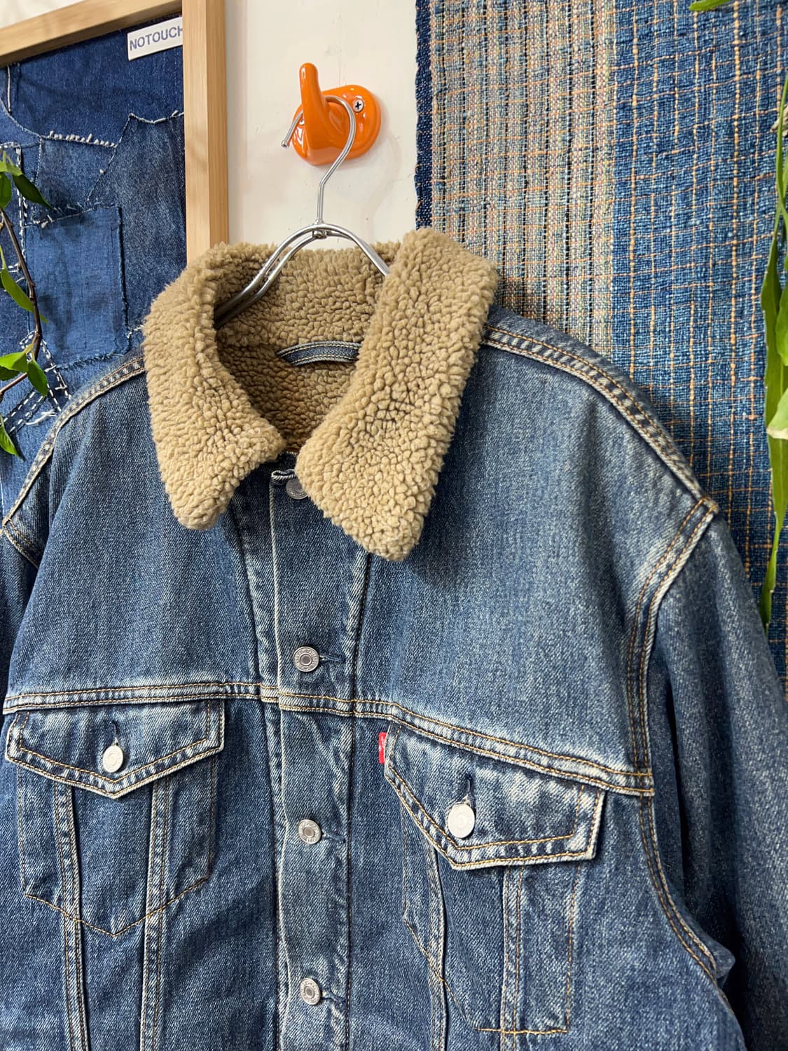 LEVI'S  Sherpa Denim Jacket 상품이미지3