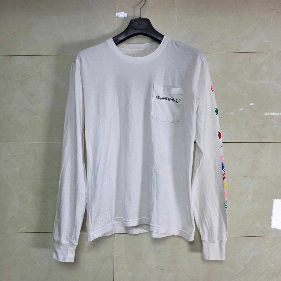 크롬하츠 멀티컬러 세메터리 크로스 롱슬리브 m 새상품급 상품이미지2