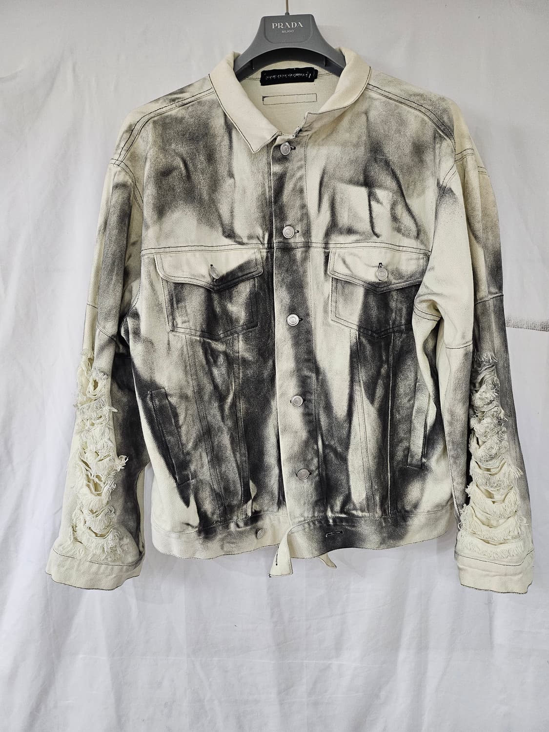 NAME FUNY GUERRILLA 워싱 빈티지 데님자켓 상품이미지1