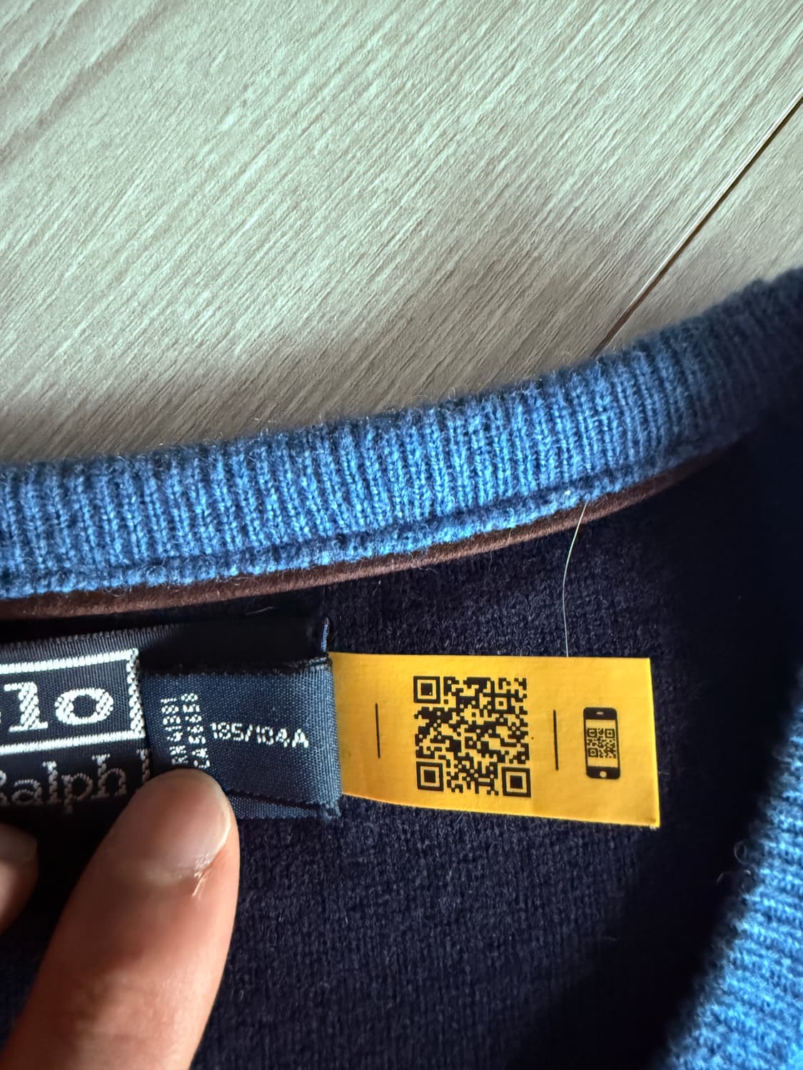 polo 폴로 울 크루넥 스웨터 xl 상품이미지3