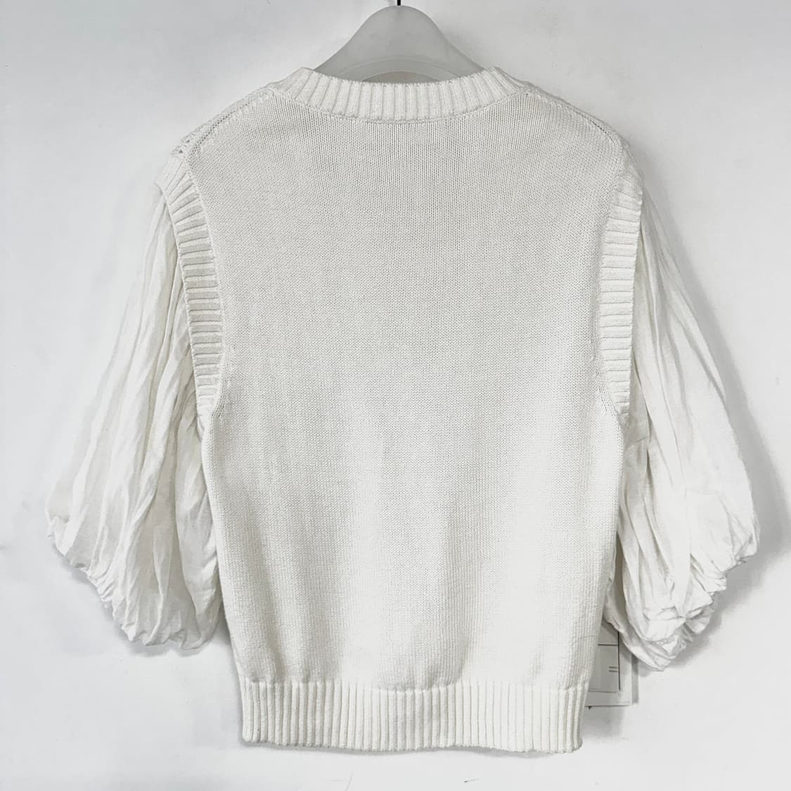 바네사브루노 아떼 22 텍스처 블록 니트 블라우스 상품이미지4