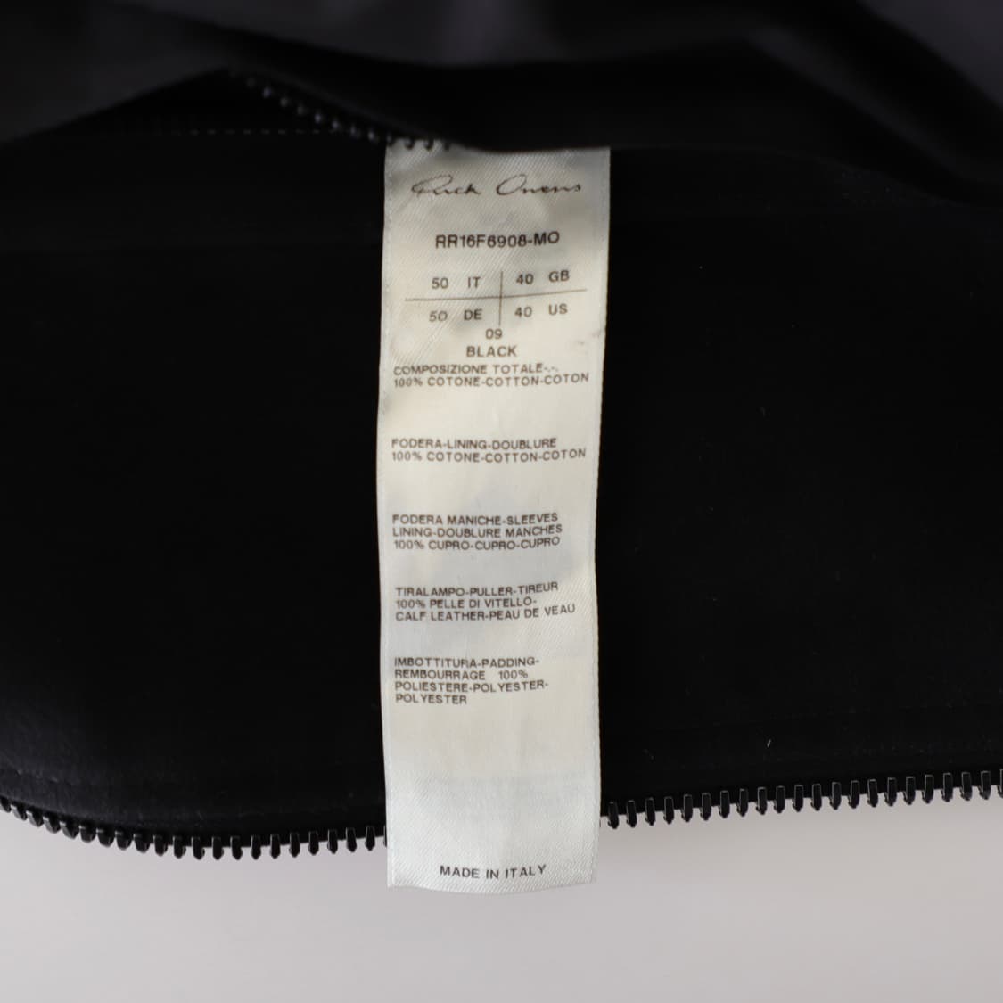 50 / Rick Owens 릭오웬스 런웨이 몰스킨 페니어 코트 상품이미지8