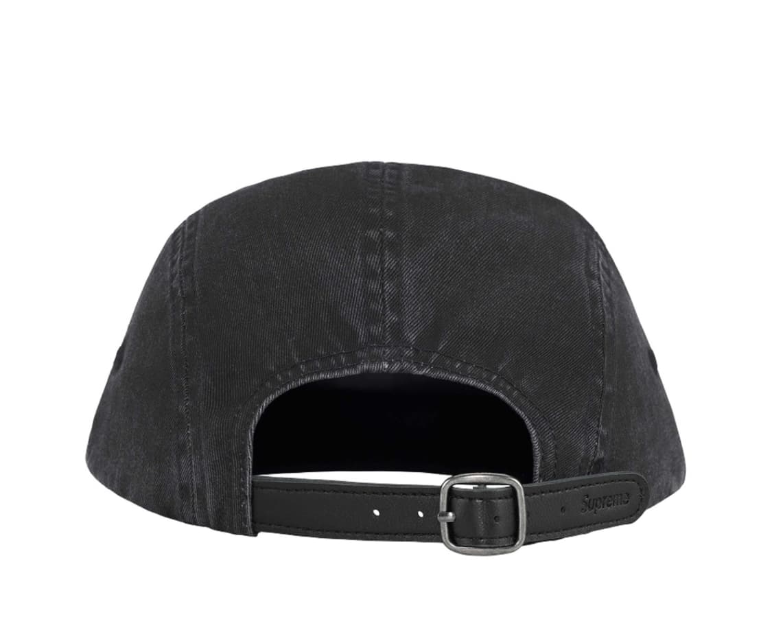 슈프림 워시드 치노 트윌 캠프캡 블랙 25ss 상품이미지2