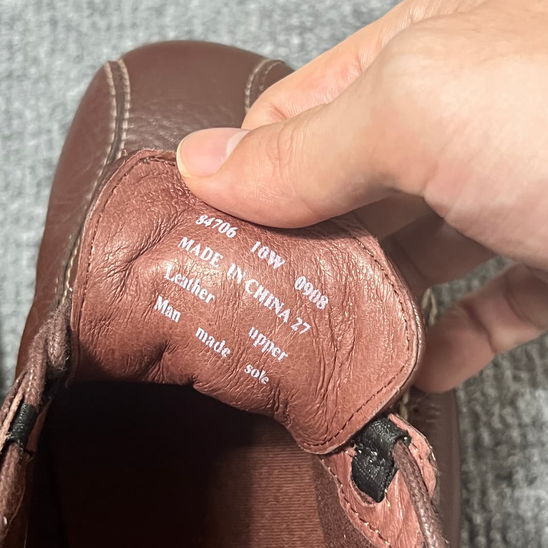 클락스 clarks 레더 슈즈 (270-280, 10W) 상품이미지7